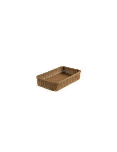 CESTE ESP.POLYRATTAN: vendita online VANITY CESTINO RETT.G 1/1 BROWN in offerta