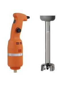 FRULLATORI-SBATTITORI: vendita online MIXER AD IMMERSIONE ARANCIO MK225 250W CON MESCOLATORE IN ACCIAIO in offerta