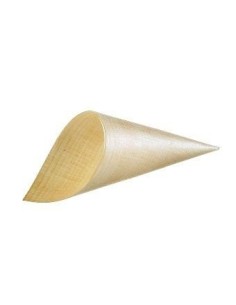 FINGER FOOD BAMBÙ: vendita online CONO LEGNO MAXI CONFEZIONE 50 PZ. CM.7X19,5 in offerta