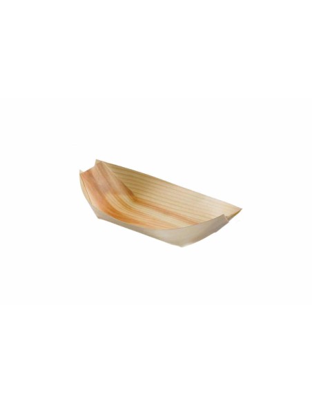 FINGER FOOD BAMBÙ: vendita online PIROGA LEGNO CONFEZIONE 50 PZ. CM.17,5X8X2H in offerta