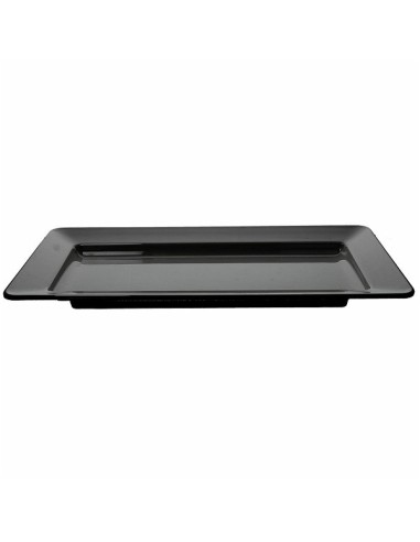 VASSOI-TAGLIERI: vendita online PIATTO RETTANGOLARE CM71X41 SHOW PLATE NERO TOGNANA in offerta