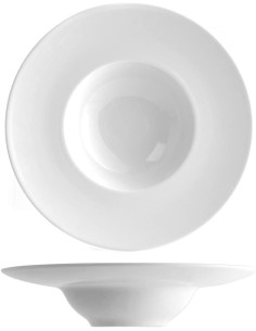 PIATTI: vendita online PIATTO K-BOWL 27,5CM BIANCO NAPOLI PORCELLANA SATURNIA in offerta 2