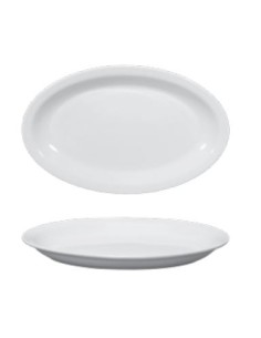 PIATTI: vendita online PIATTO OVALE ROMA 27CM BIANCO STANDARD PORCELLANA SATURNIA in offerta 2