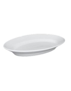 PIATTI: vendita online PIATTO OVALE 28 CM BIANCO TIVOLI PORCELLANA SATURNIA in offerta