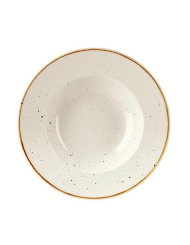 PIATTI: vendita online PIATTO FONDO TONDO PASTABOWL BIANCO CHURCHILL STONECAST WHITE PORCELLANA 24 CM in offerta