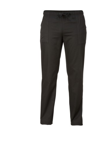 PANTALONI: vendita online ALAN PANTALONE CUOCO COLORE NERO MISURA M GIBLOR'S in offerta