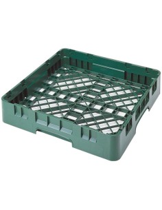 CARRELLI-CESTELLI LAVASTOVIGLIE: vendita online CAMBRO CESTELLO BASE SISTEMA 50X50 VERDE SHERWOOD PER LAVASTOVIGLIE PROFESSIO...