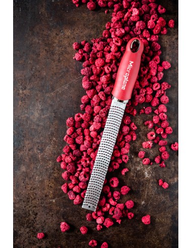 GRATTUGIE-TAGLIAVERDURE-CUTTER: vendita online ZESTER PREMIUM GRATTUGIA CM.32 ROSSO BORGOGNA in offerta