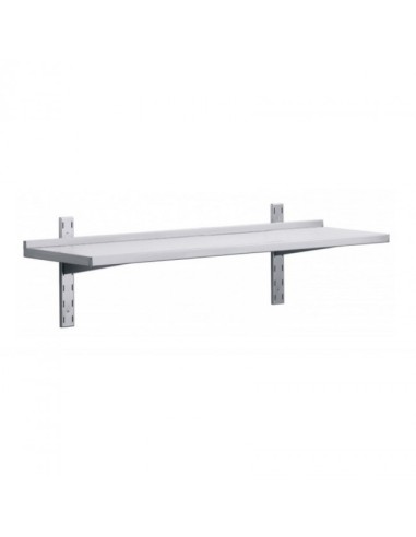 ARREDO E ACCESSORI INOX: vendita online MENSOLA SINGOLA IN ACCIAIO INOX 100X40, CM7 ALTEZZA, MES104 - AMITEK in offerta