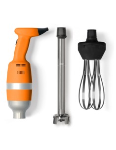 FRULLATORI-SBATTITORI: vendita online MIXER AD IMMERSIONE ARANCIO MK440 CON MOTORE, FRUSTA E MESCOLATORE 400MM in offerta 2