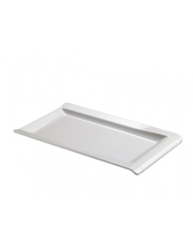 VASSOI-TAGLIERI: vendita online VASSOIO RETTANGOLARE CM.38X23X3H BIANCO in offerta