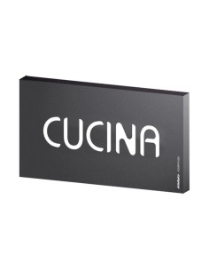 ACCESSORI: vendita online PITTOGRAMMI CUCINA 8X15 NERO      C/BIADESIVO in offerta 2