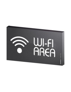 ACCESSORI: vendita online PITTOGRAMMI WI-FI 8X15 NERO C/BIADESIVO in offerta