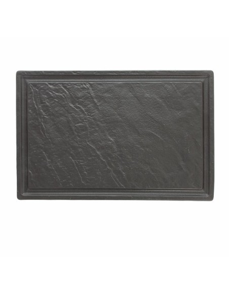 PIATTI: vendita online PIATTO BISTECCA CM.42X28 VULCANIA BLACK TOGNANA in offerta