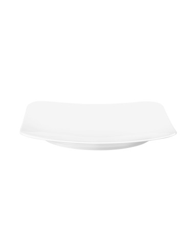 PIATTI: vendita online PIATTO PIANO QUADRATO COUP FINE DINING CM.22X22 SELTMANN PORCELLANA BIANCO in offerta