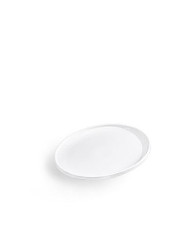 PIATTI: vendita online PIATTO TONDO CM.21 ESSENTIAL BIANCO IN PORCELLANA FADE in offerta