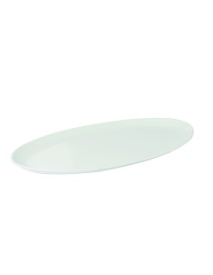 VASSOI-TAGLIERI: vendita online VASSOIO OVALE PESCE CM.60,5X31,5X3,5H GRAN BUFFET PORCELLANA BIANCO in offerta