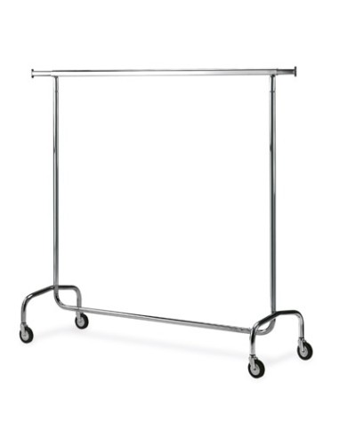 ACCESSORI: vendita online APPENDIABITI STENDER IN ACCIAIO CROMATO 150X55X15CM METALCARRELLI in offerta