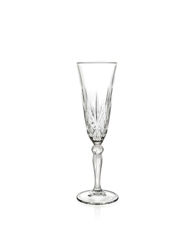 CALICI: vendita online MELODIA CALICE FLUTE CHAMPAGNE CL.16 H.22 RCR CRISTALLERIA in offerta