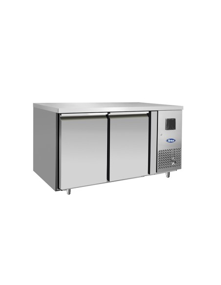 TAVOLI FRIGO: vendita online TAVOLO REFRIGERATO 2 PORTE -2 C/+8 C LT.280 MM.1360X700X850H in offerta