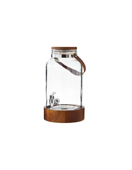 DISTRIBUTORI-ESPOSITORI: vendita online BIG JAR CON BASE IN ACACIA LT.5,8 in offerta