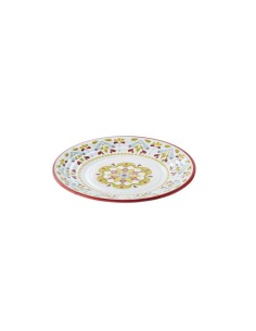 PIATTI: vendita online CORFU' PIATTO PIANO CM.35,5X3 DECORATO in offerta