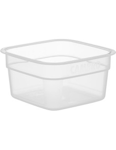 BROCCHE-CARAFFE GRADUATE: vendita online BARATTOLO QUADRATO IN PP PER CONSERVAZIONE 0,5LT. CAMBRO in offerta