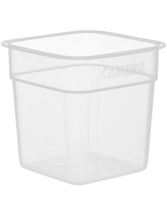 BROCCHE-CARAFFE GRADUATE: vendita online BARATTOLO QUADRATO PER CONSERVAZIONE 1LT POLIETILENE CAMBRO in offerta