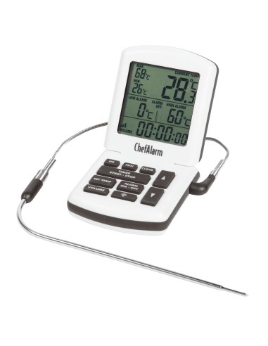 TERMOMETRI-TIMER: vendita online CHEFALARM TERMOMETRO TIMER DIGITALE CON SONDA -50 C/+300 C in offerta