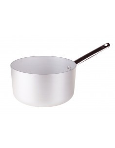 ALLUMINIO: vendita online CASSERUOLA ALTA ALLUMINIO 3MM CM.24 H.13 LT.5,6 1 MANICO TUBOLARE in offerta