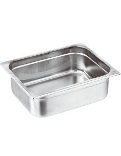 BACINELLE-CONTENIT.COPERCHI-ACCIAIO: vendita online GASTRONORM BACINELLA 1/2 H.40 MM.325X265 ACCIAIO INOX in offerta