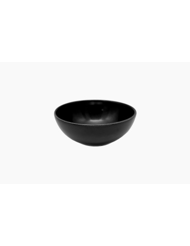 INSALATIERE-CIOTOLE-COPPETTE: vendita online PIATTO BOWL CM.12XH.6PORCELLANA NERO ANGRY COSTAVERDE in offerta