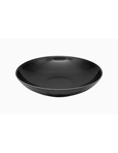 PIATTI: vendita online PIATTO FONDO COUPE CM.24 PORCELLANA NERO ANGRY COSTAVERDE in offerta