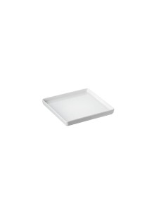 PIATTI: vendita online PIATTO QUADRATO CM.12X12X1,3 BIANCO in offerta