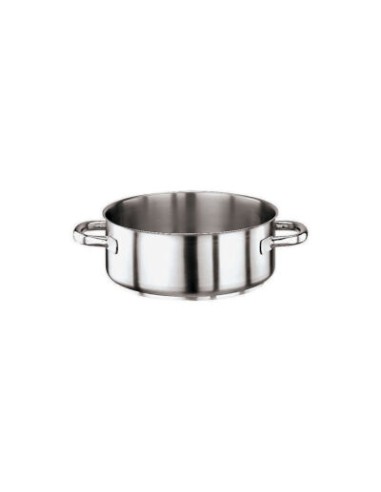 ACCIAIO: vendita online SERIE 1000 CASSERUOLA BASSA CM.45 H.15,5 LT.24,6 2 MANIGLIE in offerta