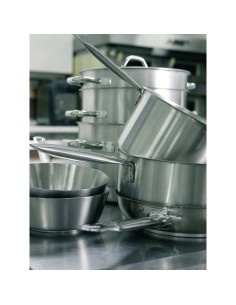 ACCIAIO: vendita online SERIE 1000 CASSERUOLA BASSA CM.20 1 MANICO IN ACCIAIO INOX PADERNO in offerta 2