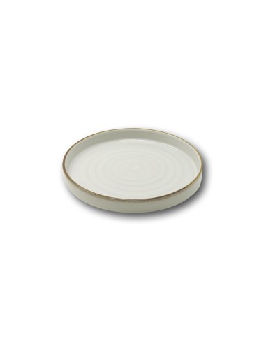 PIATTI: vendita online PIATTO PIANO NORDIC CM.24 VORTEX BIANCO OSLO PORCELLANA SATURNIA in offerta