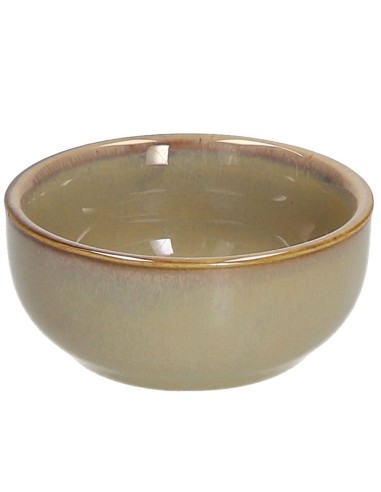 INSALATIERE-CIOTOLE-COPPETTE: vendita online CIOTOLINA CM.6,5X3H BEIGE NEW BROWN STONEWARE TOGNANA in offerta