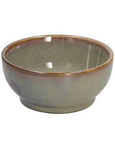 INSALATIERE-CIOTOLE-COPPETTE: vendita online CIOTOLINA CM.9,2X4,3H BEIGE NEW BROWN STONEWARE TOGNANA in offerta