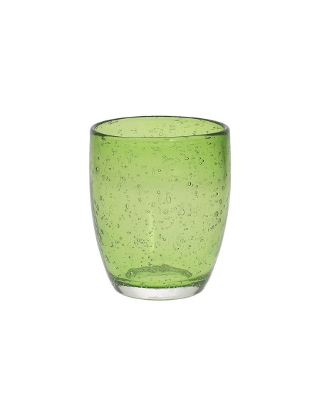 BICCHIERI: vendita online BICCHIERE VETRO CL.38 BUBBLE VERDE TOGNANA in offerta