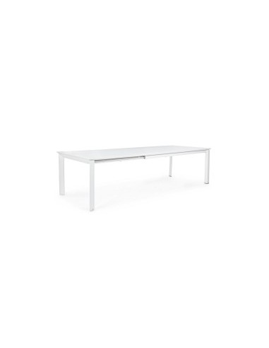 TAVOLO KONNOR BIANCO 200-300 X 110 CM