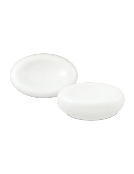 PORCELLANE: vendita online FINGER PIATTO OVALE CUSCINO CM.15X10 BILBAO BIANCO PORCELLANA in offerta