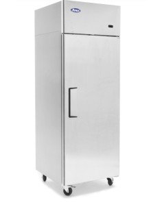 FRIGORIFERI 1 ANTA POSITIVO: vendita online ARMADIO FRIGO PROFESSIONALE ATOSA - 410L - ACCIAIO INOX -2°+8°C in offerta