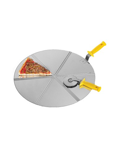 CACCIAPIZZA ACCIAIO 50CM 6 PORZIONI