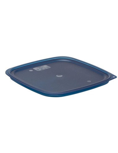 COPERCHIO PER BARATTOLO QUADRATO 12/18/22LT POLIETILENE CAMBRO BLU