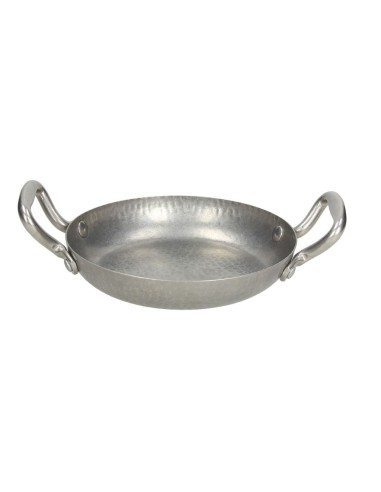 TEX MEX PADELLA DA PORTATA CM.18 ACCIAIO INOX ARGENTO