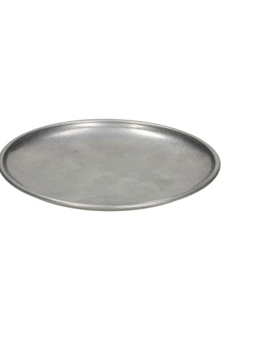 TEX MEX PIATTINO ROTONDO CM.14 ACCIAIO INOX ARGENTO