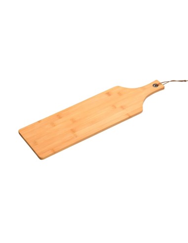 VASSOI-TAGLIERI: vendita online TAGLIERE CON MANICO KAUFGUT LEGNO DI BAMBU' 56 CM X 16,5 CM X 1,2 CM in offerta