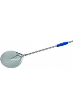 PALE PIZZA: vendita online PALETTINO PIZZA AZZURRA GI.METAL Ø 23 CM MANICO 171 CM IN ACCIAIO in offerta