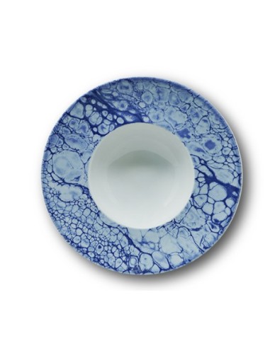 PIATTI: vendita online PIATTO K-BOWL CM 27,5 BUBBLES NAPOLI PORCELLANA SATURNIA in offerta